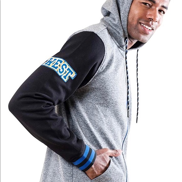 New - men’s NBA basketball Golden State Warriors varsity jacket size Large NWT - Picture 3 of 4